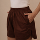 Summer Short- Deep Brown