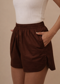 Summer Short- Deep Brown
