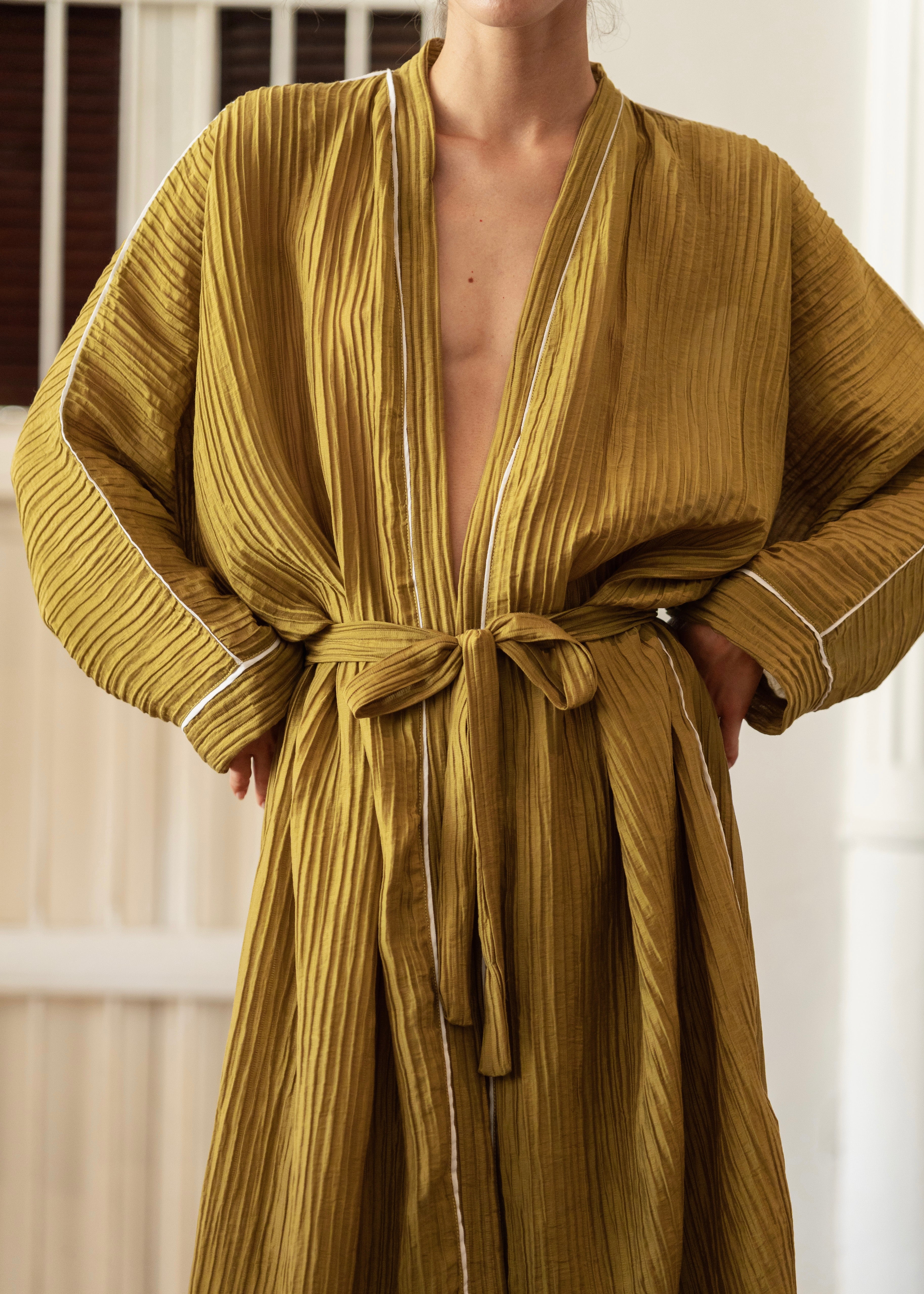The dressing Gown - Pistachio