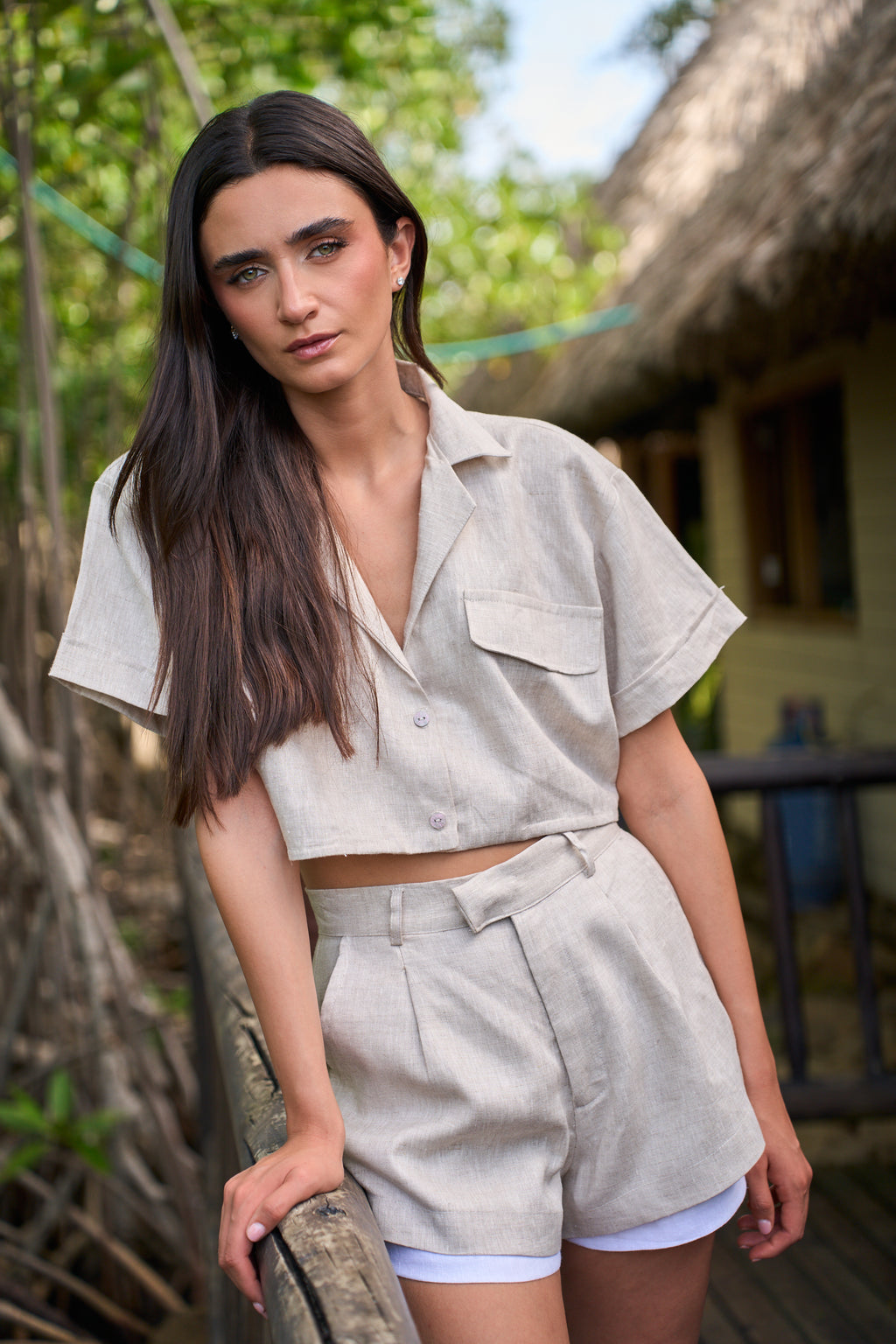 Mini Shirt - Sand