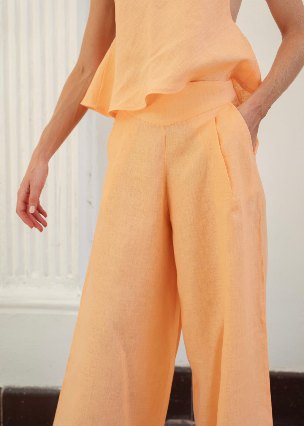 The Flawless Top -  Soft Tangerine