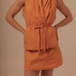 CROSSED VEST - TANGERINE