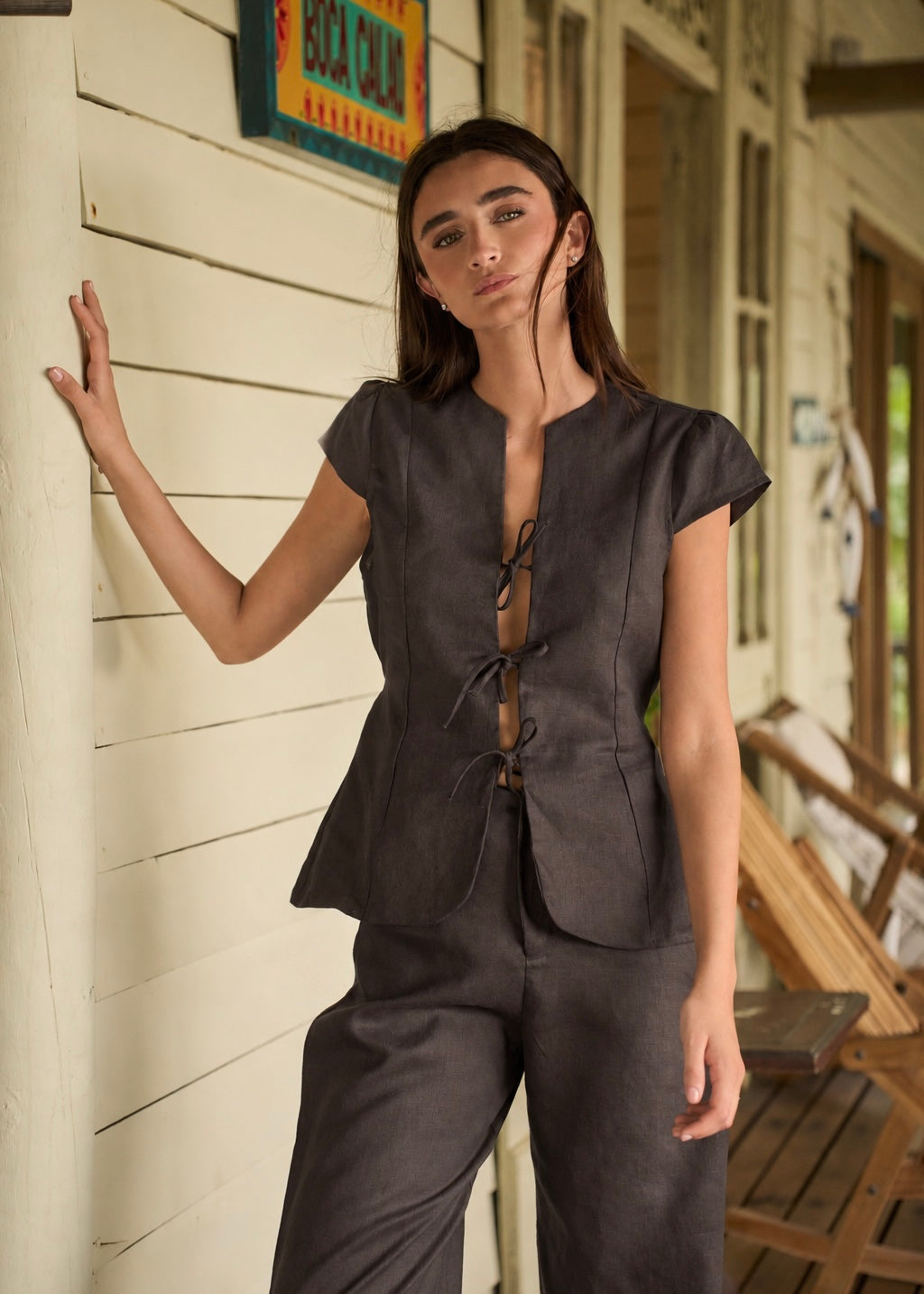 Bow Set - Deep Brown