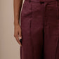 FOLD PANT - BURGUNDY