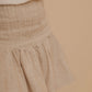 FOLD SKIRT - SAND