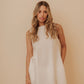 LUSH MINI DRESS - IVORY