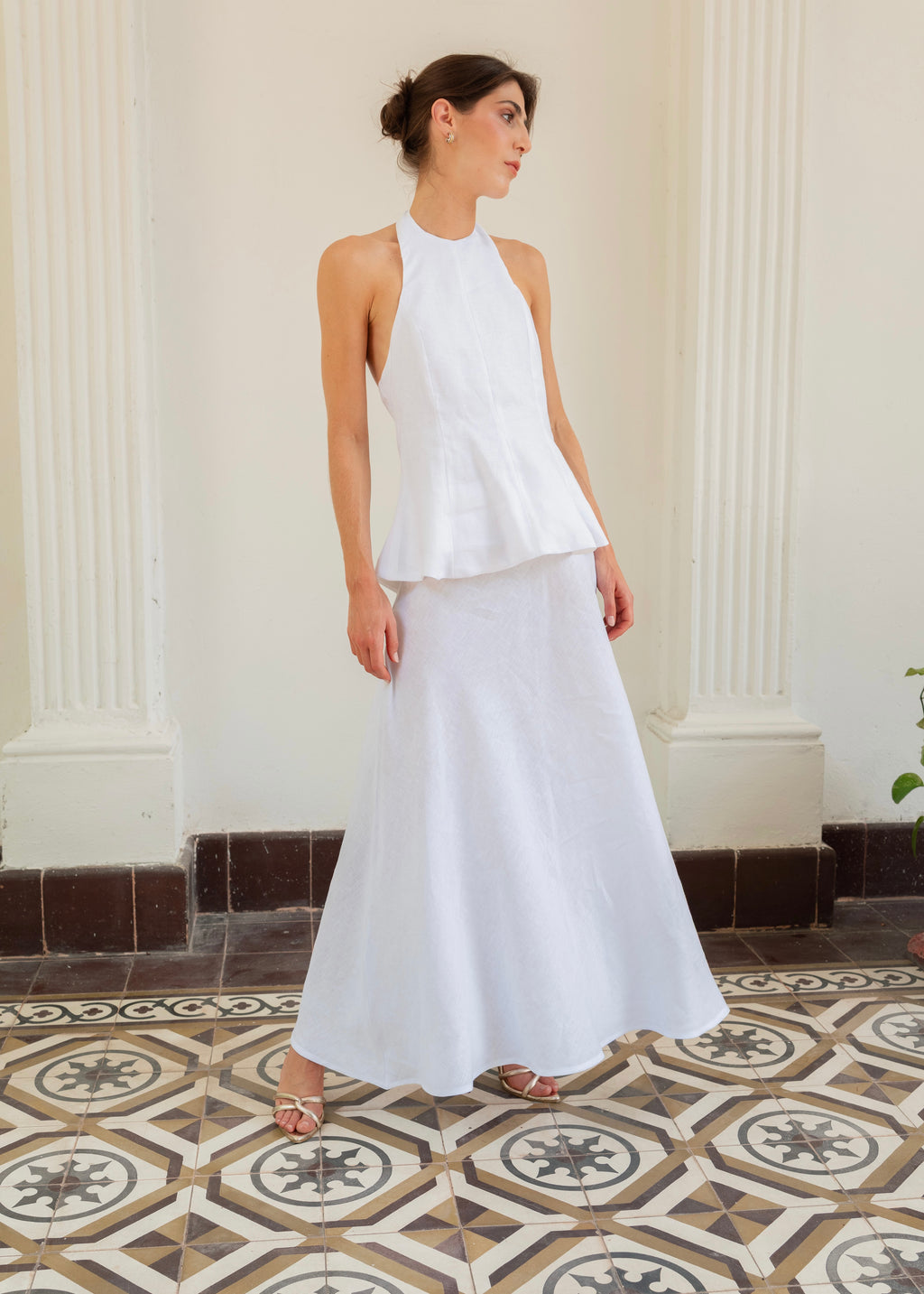 The Hostess Blouse - Coconut White