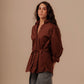 Oversized Shirt- Deep Brown