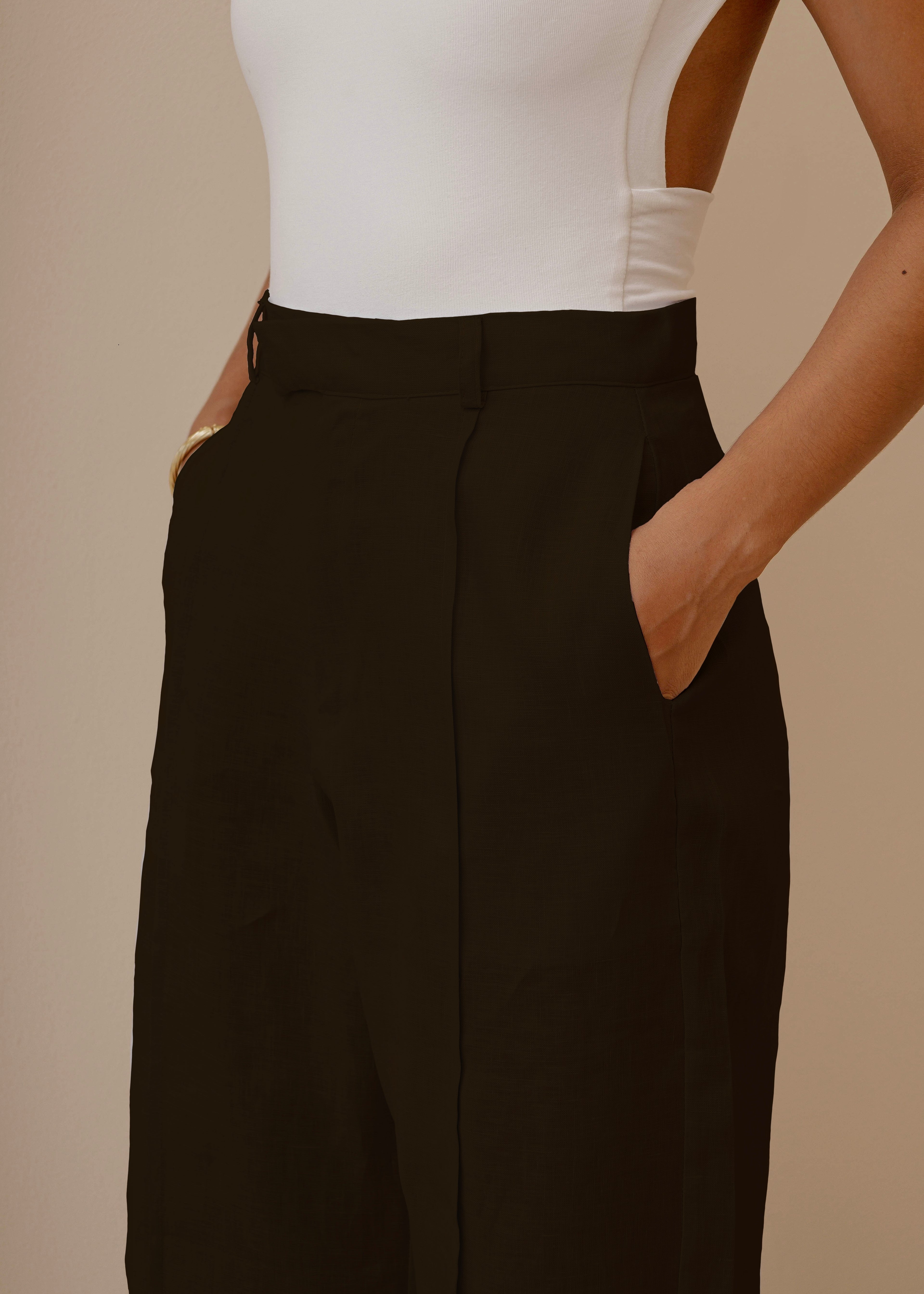Fold Pants - Black