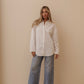 MOM'S OVERSIZED SHIRT - IVORY