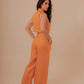 SUIT PANTS - TANGERINE