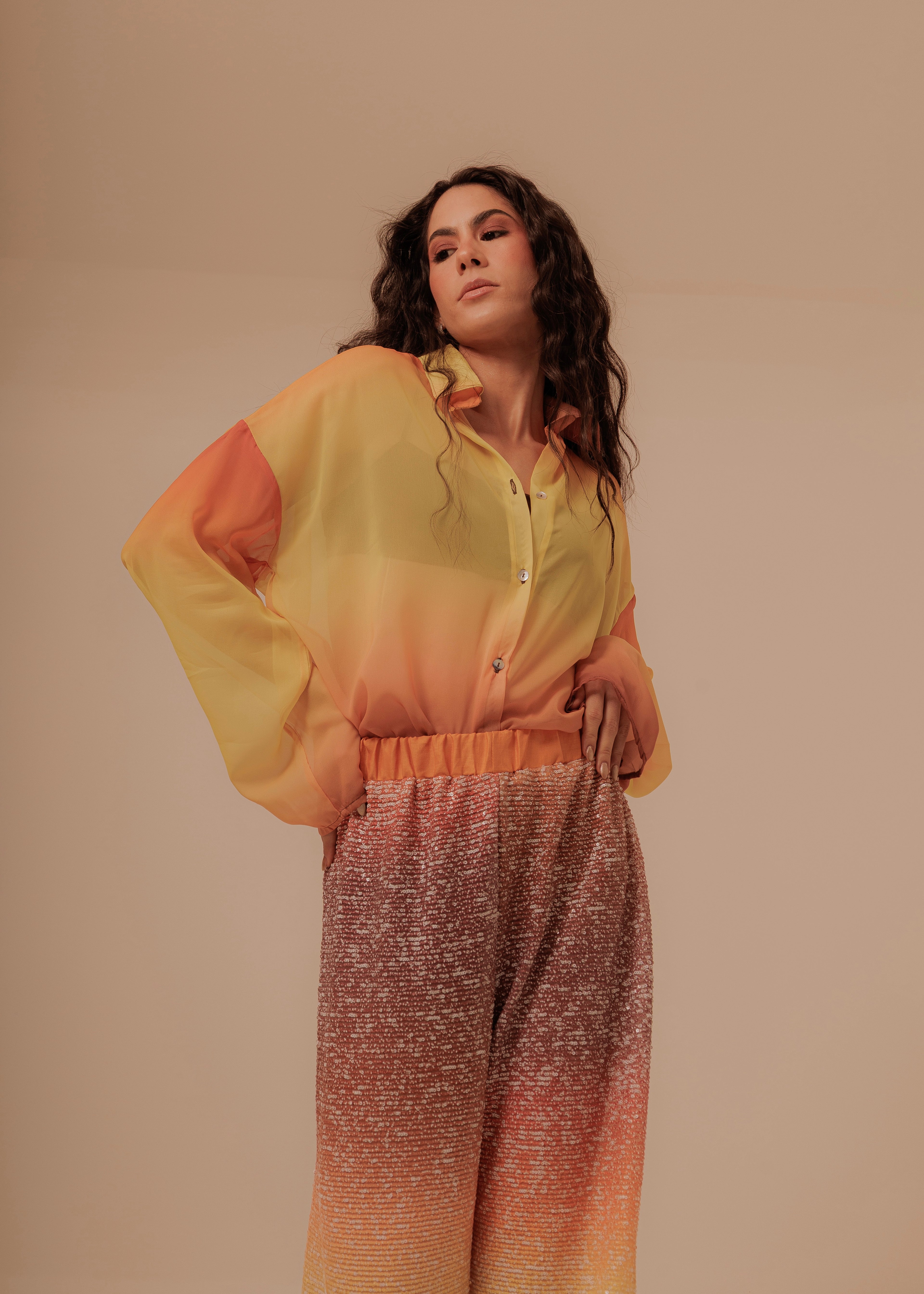 Beach Sunset Pants - Glow