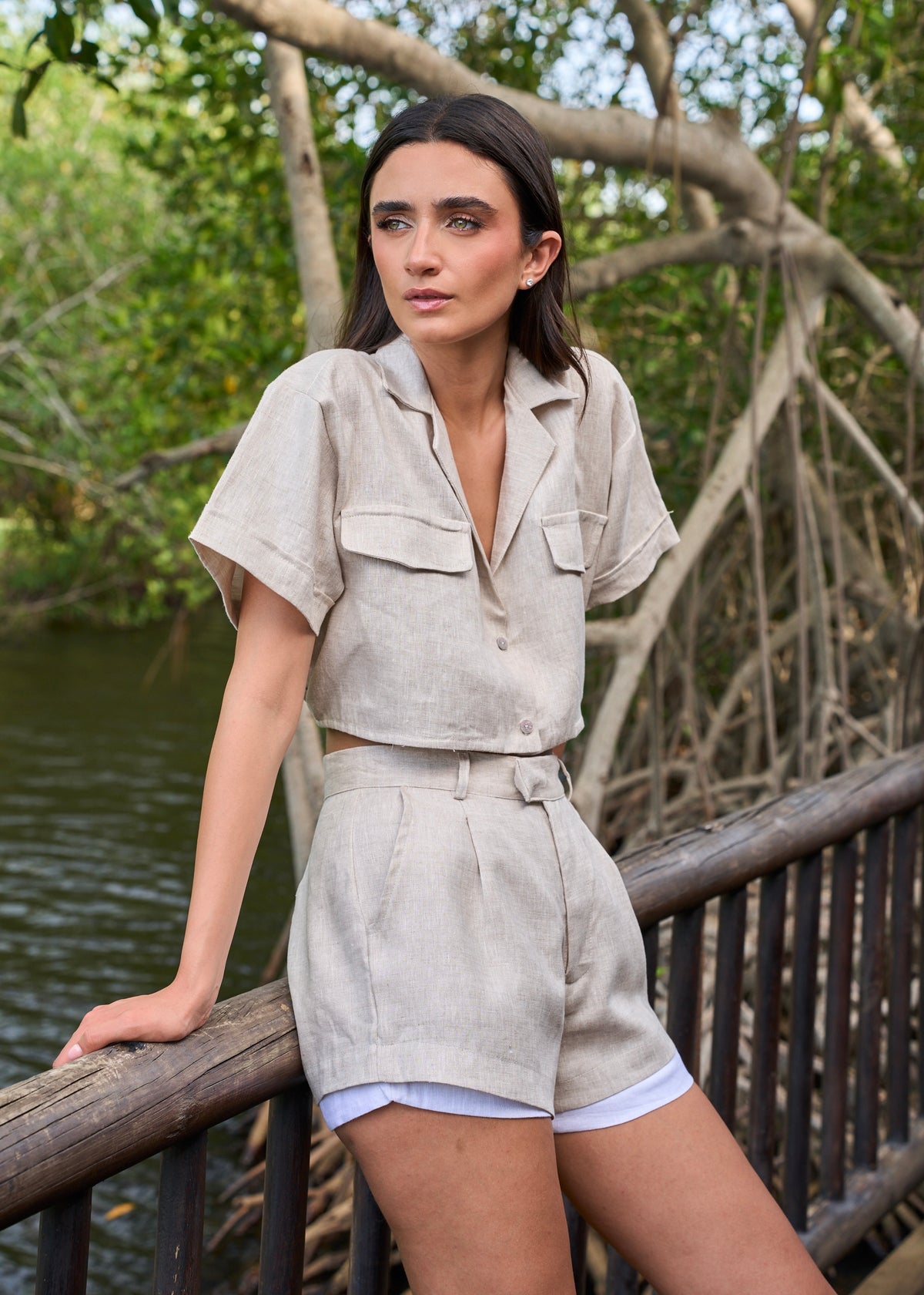 Mini Shirt - Sand
