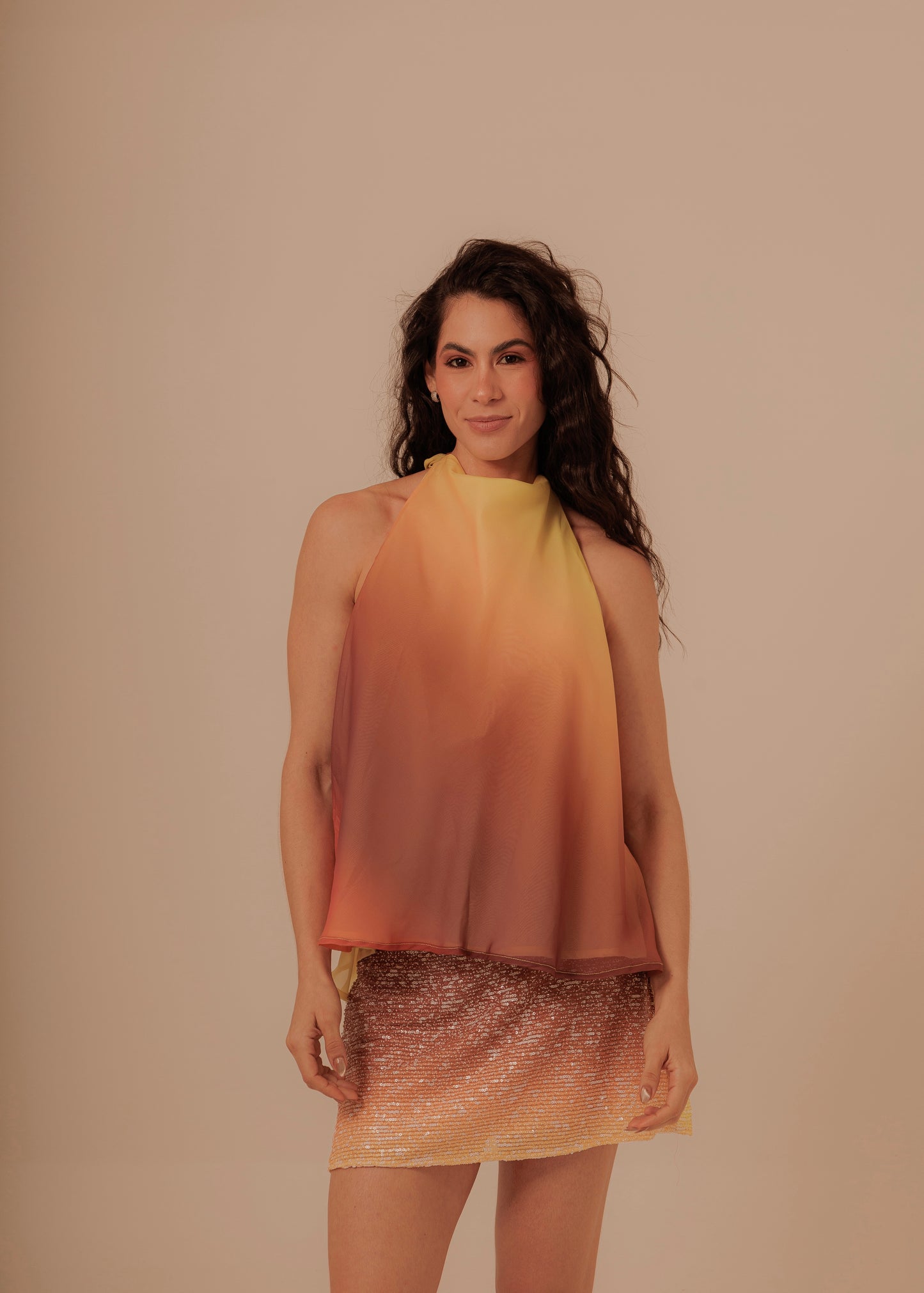 HIGH NECK BEACH SUNSET TOP