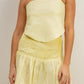 FOLD SKIRT - HAPPY YELLOW