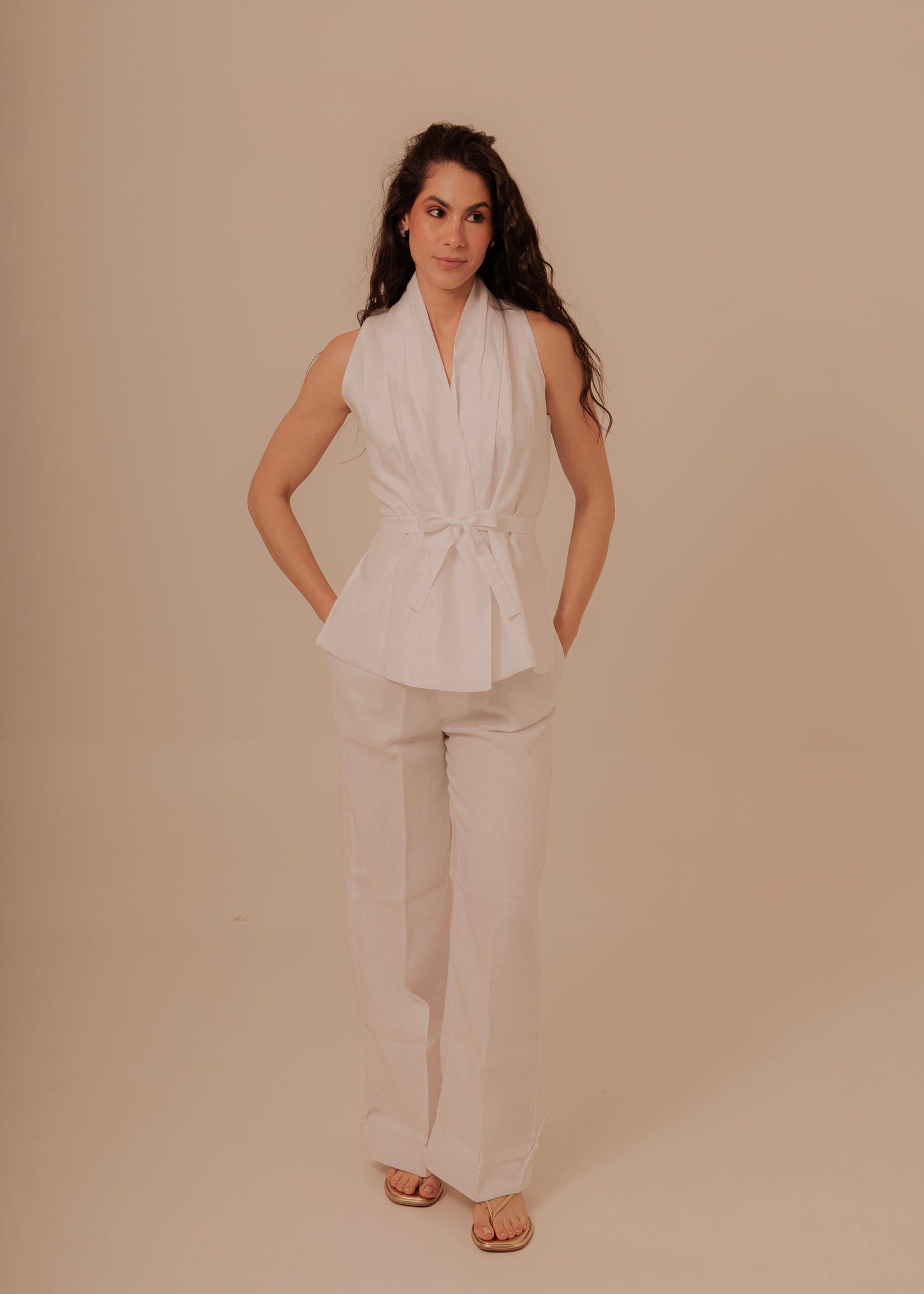 Breeze Pants  - Coconut White