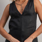 LUSH  LONG DRESS - BLACK