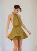 The Showstopper Mini Dress - Pistachio