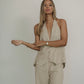 PARTY IN THE BACK VEST - SAND