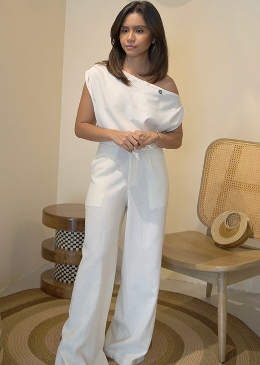 OFF SHOULDER SET -  IVORY