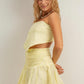 FOLD SKIRT - HAPPY YELLOW