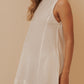 LUSH MINI DRESS - IVORY