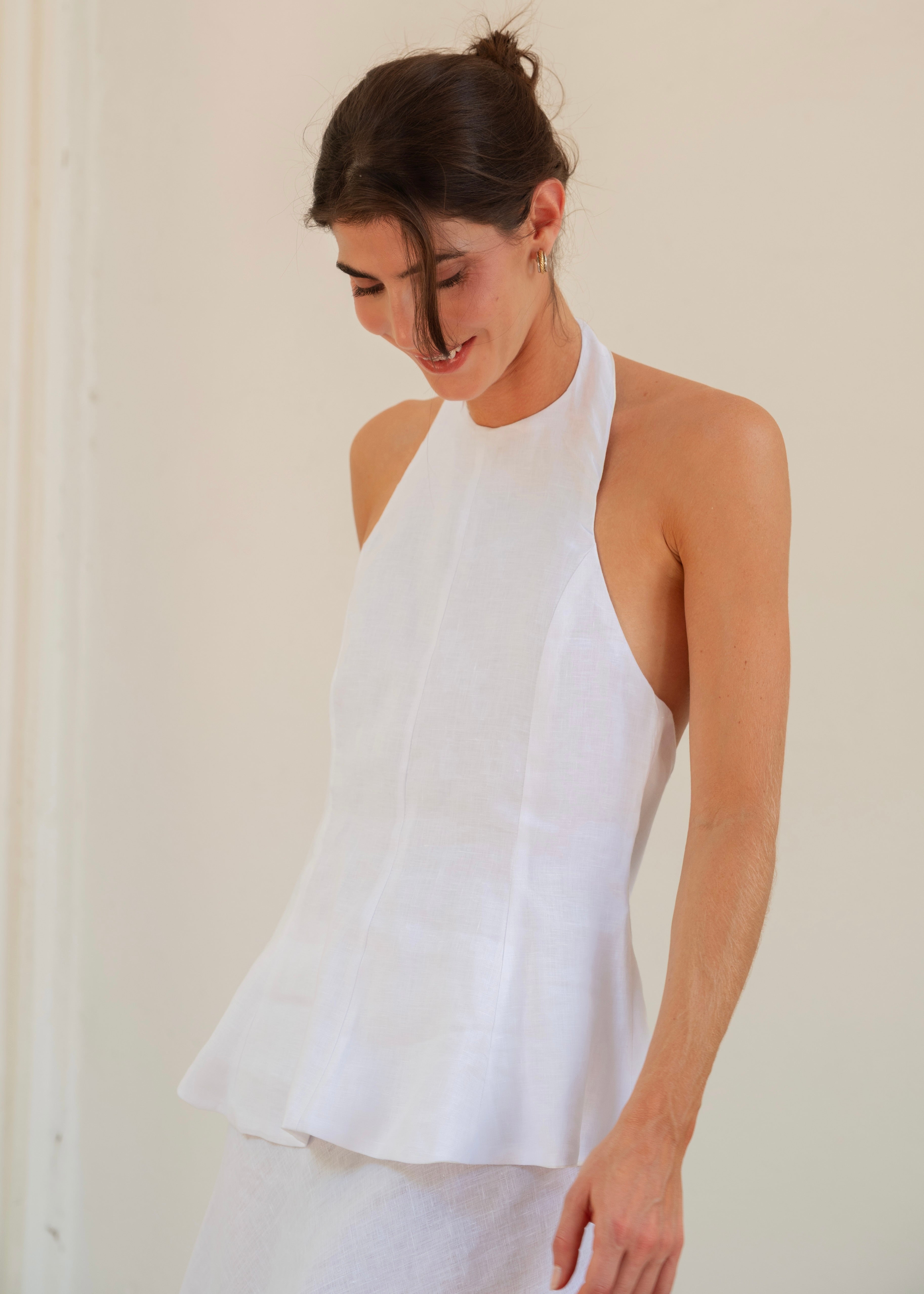 The Hostess Blouse - Coconut White