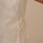 CROSSED VEST - IVORY
