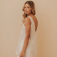 LUSH MINI DRESS - IVORY