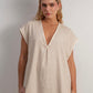 THE CALM DRESS - SAND