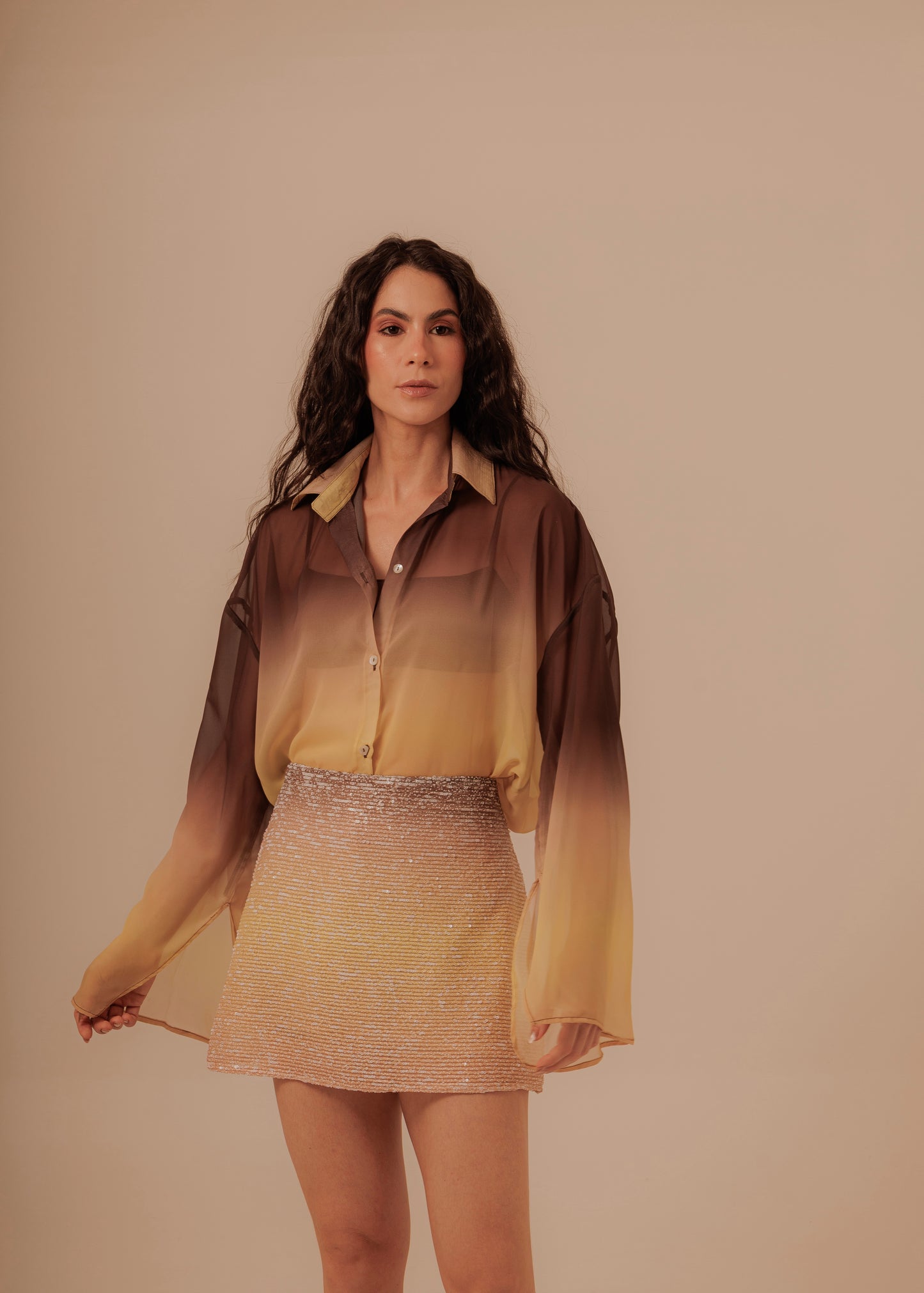 DESERT SUNSET MINI SKIRT - GLOW