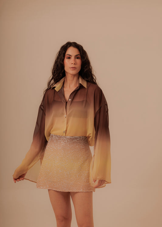 DESERT SUNSET MINI SKIRT - GLOW