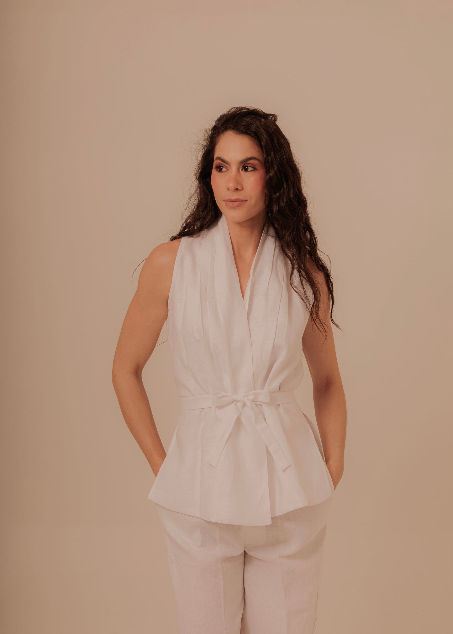 Crossed Set - Coconut White