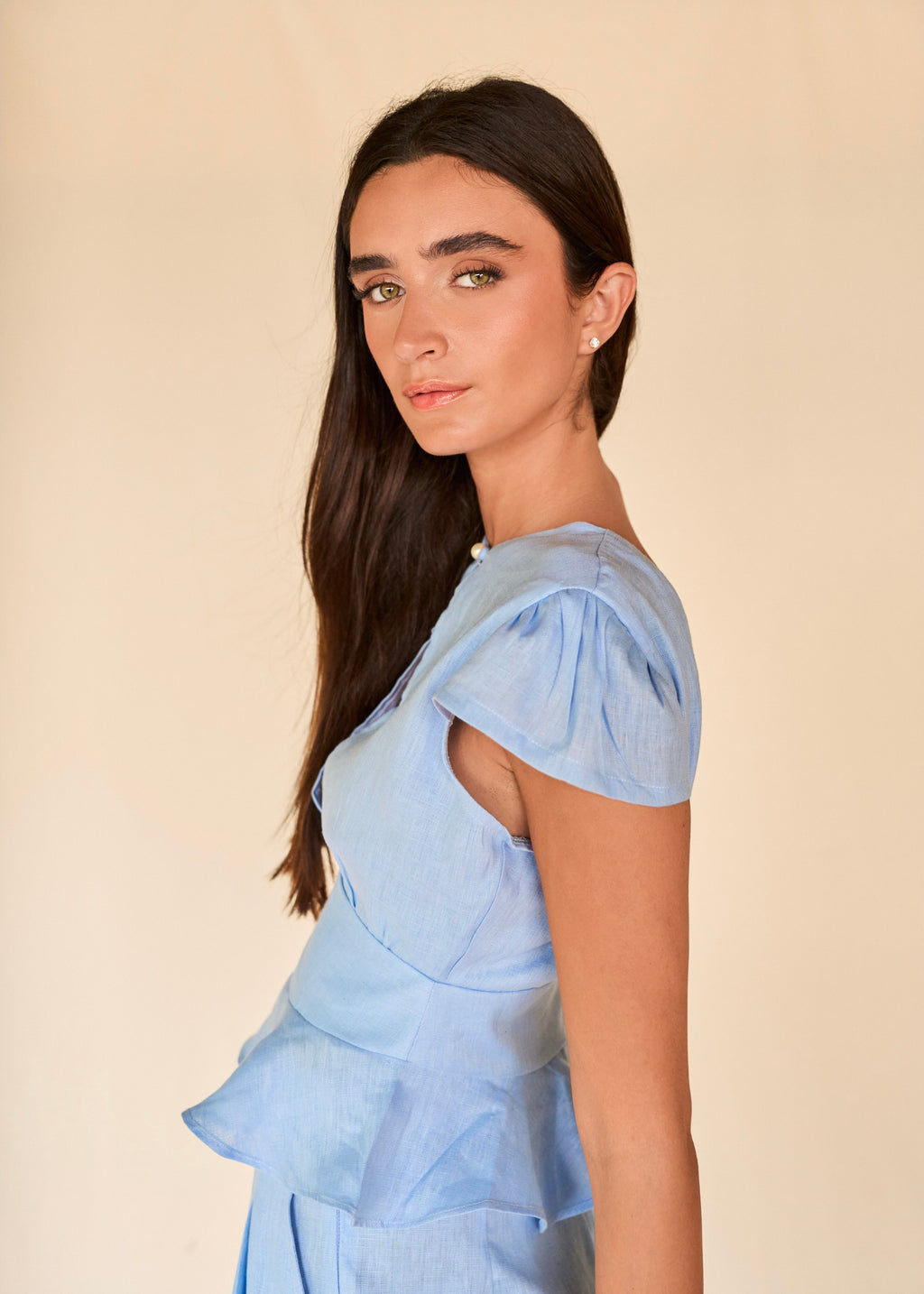 Morning Top - Medium Blue
