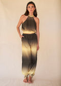 Halter Set - Green Sunrise