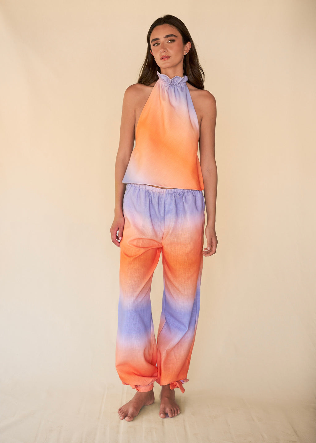 Parachute Pants - Orange Sunrise