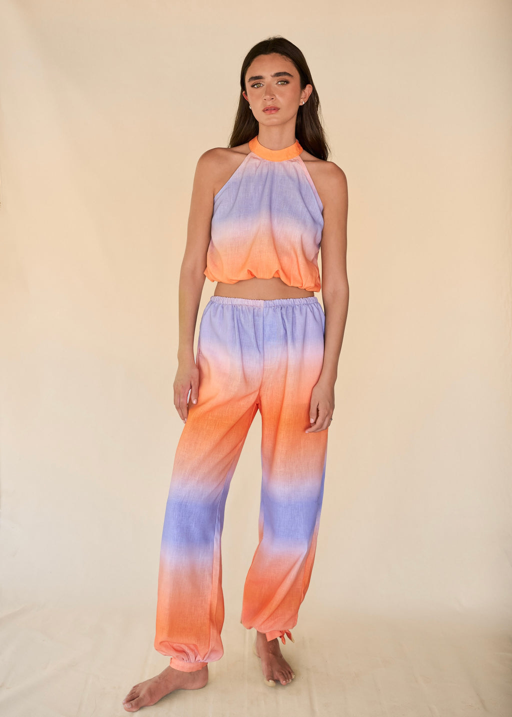 Parachute Pants - Orange Sunrise