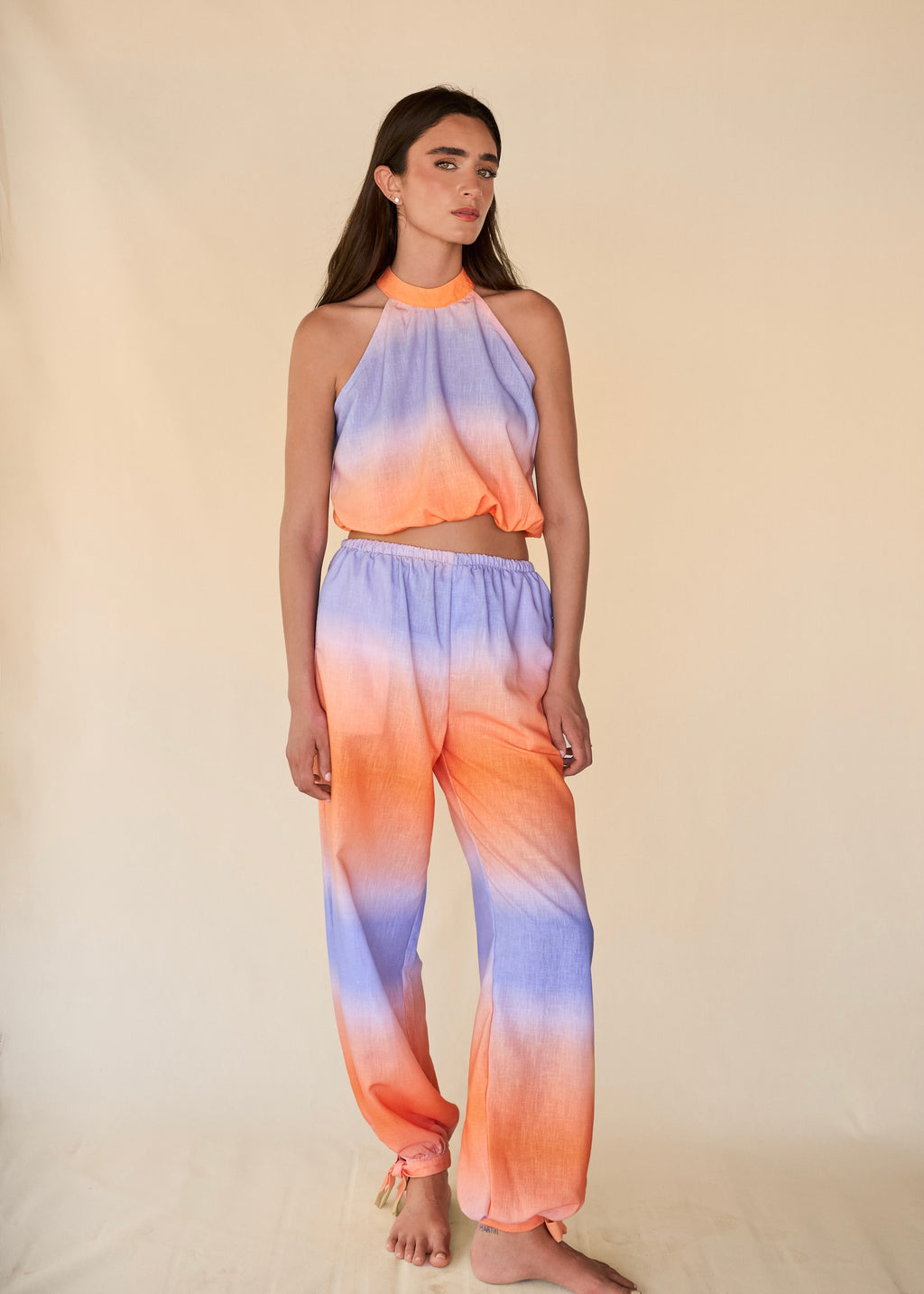 Parachute Pants - Orange Sunrise