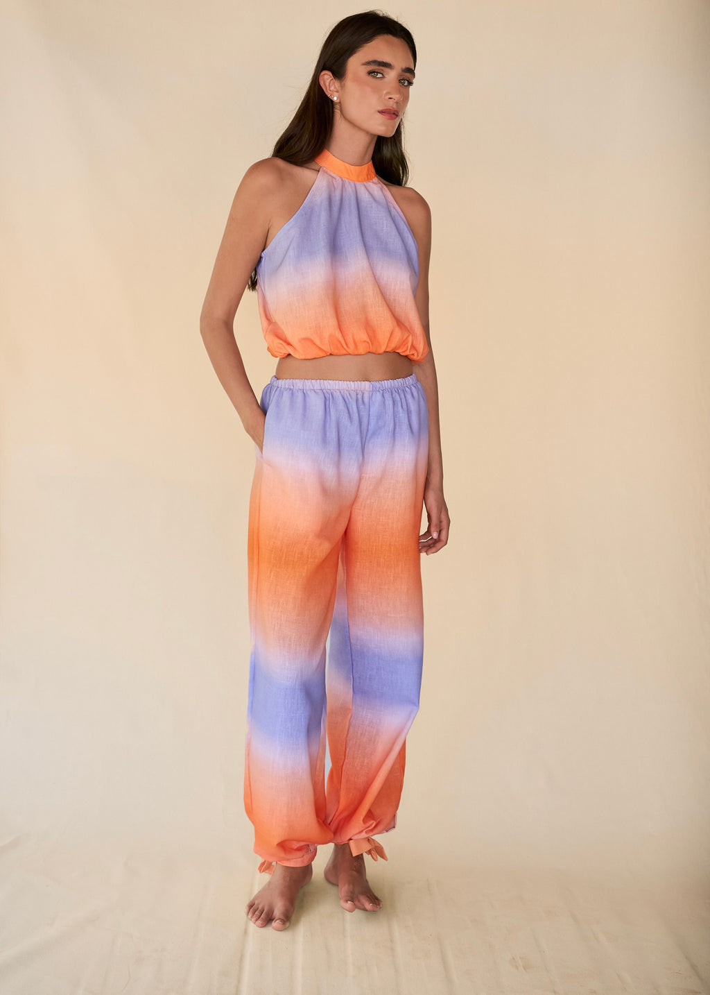 Parachute Pants - Orange Sunrise