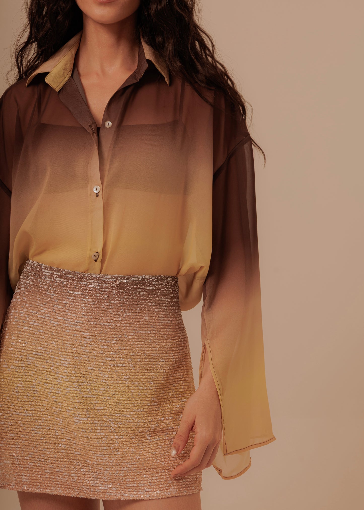 DESERT SUNSET MINI SKIRT - GLOW