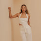 BACK BOW SET- IVORY