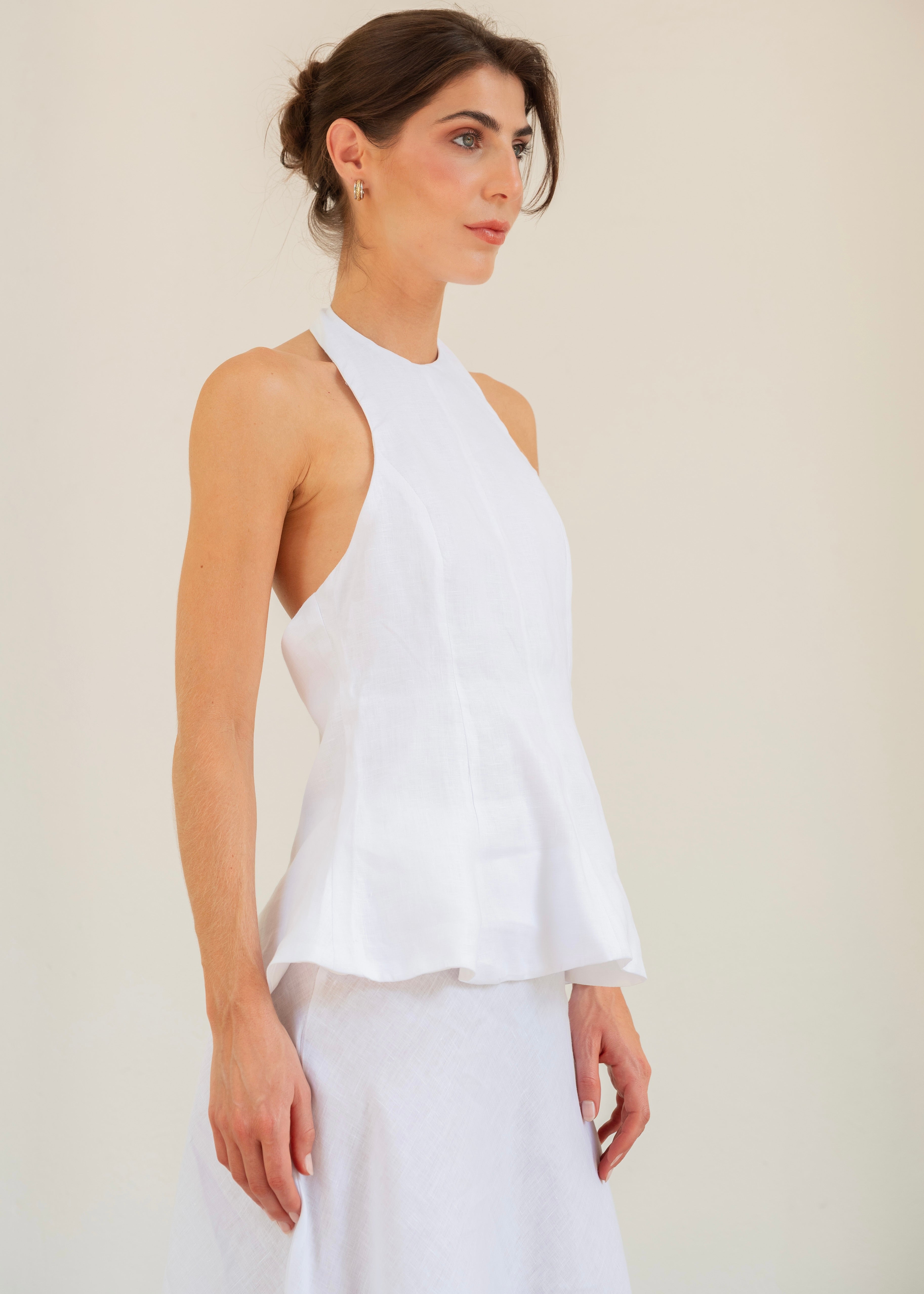 The Hostess Blouse - Coconut White