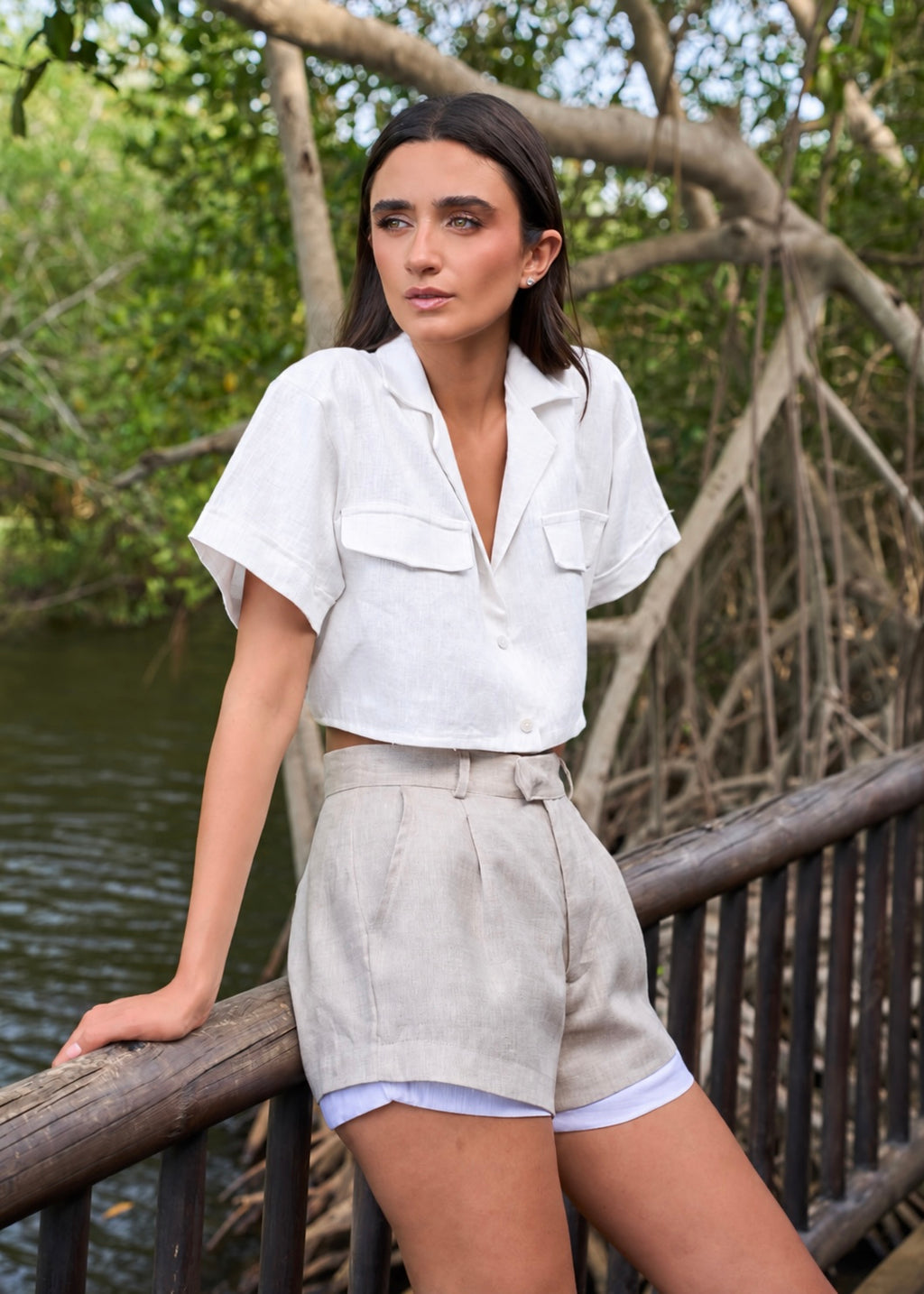 Mini Shirt - Coconut White