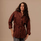 Oversized Shirt- Deep Brown