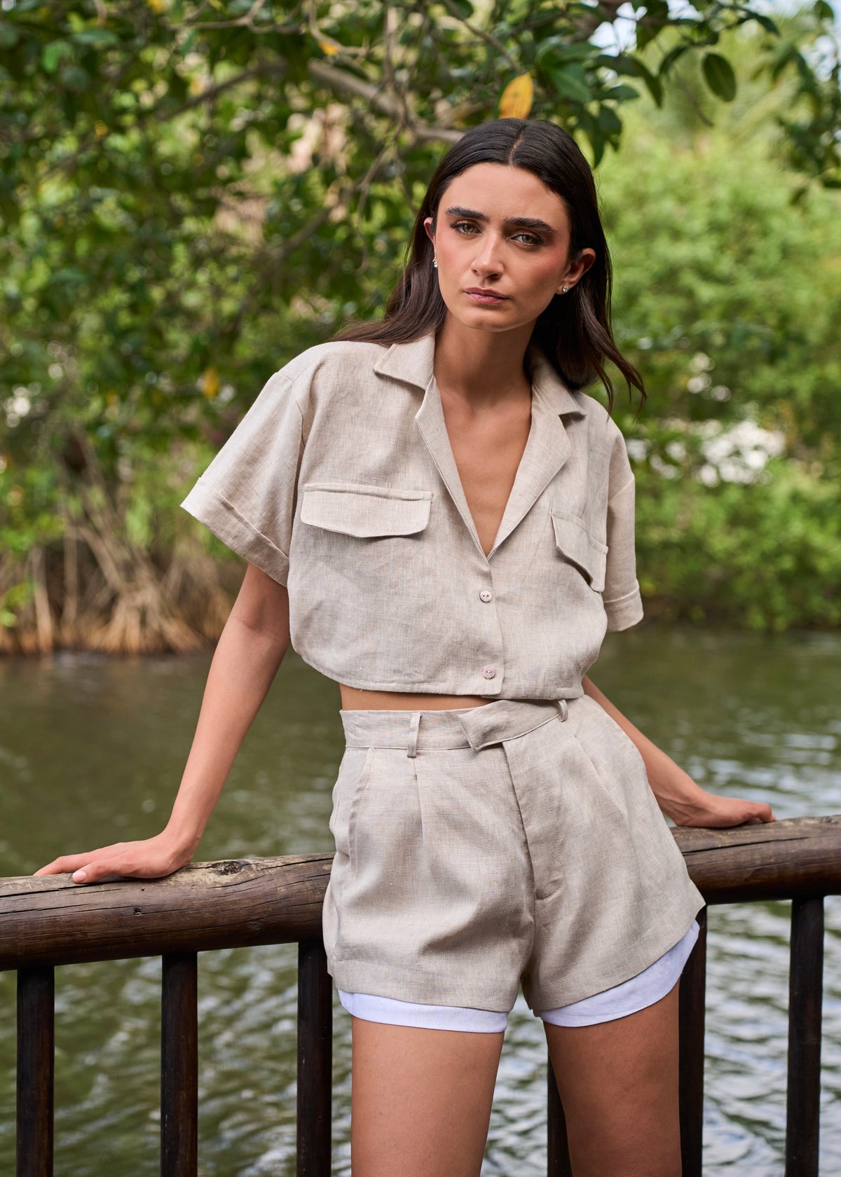 Mini Shirt - Sand