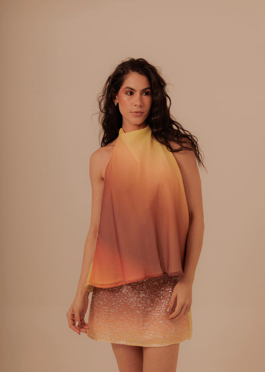 HIGH NECK BEACH SUNSET TOP