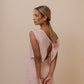 OFF SHOULDER DRESS - DUSTY ROSE