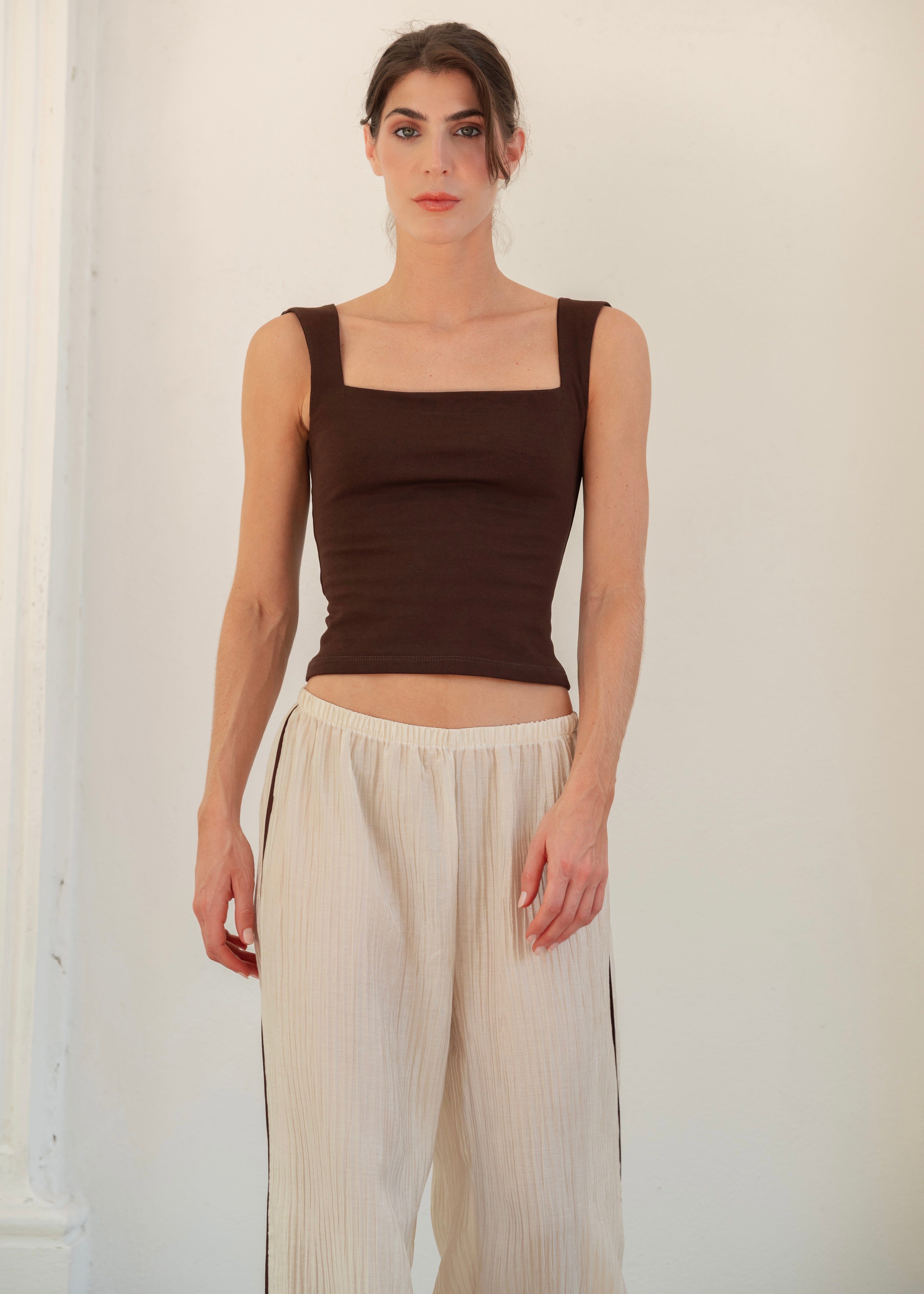 Effortless Pants - Almond
