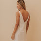 LUSH MINI DRESS - IVORY