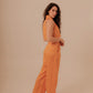 SUIT PANTS - TANGERINE